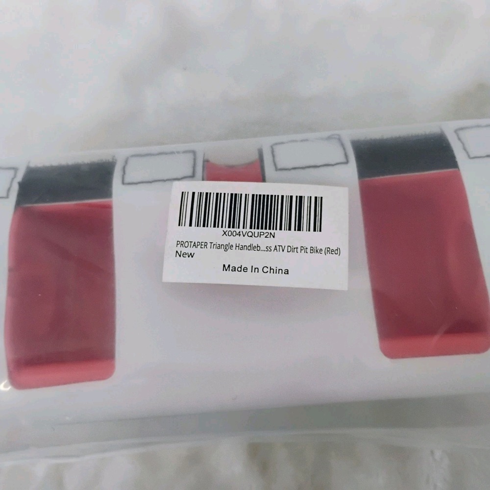 ProTaper 2.0 Square Handlebar Bar Pad White Yellow Red Fits 1-1/8" Fat Bar NEW - Picture 6 of 6